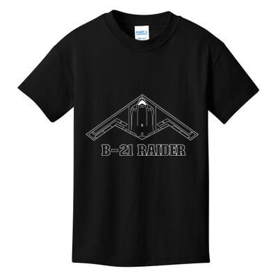 B21 Raider Stealth Bomber Aircraft / USA Airplane Aviation Kids T-Shirt