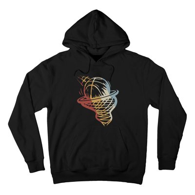 Basketball Retro Style Vintage Hoodie