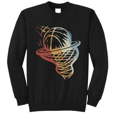 Basketball Retro Style Vintage Sweatshirt