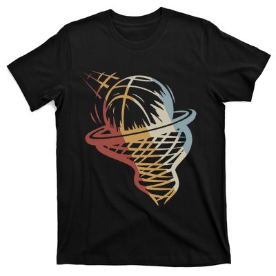 Basketball Retro Style Vintage T-Shirt