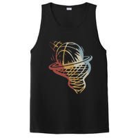 Basketball Retro Style Vintage PosiCharge Competitor Tank