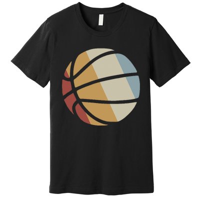 Basketball Retro Style Vintage Premium T-Shirt