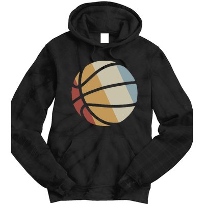 Basketball Retro Style Vintage Tie Dye Hoodie