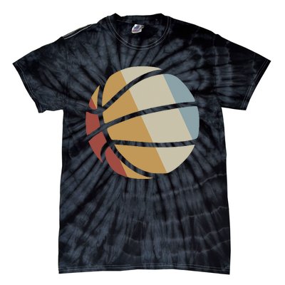 Basketball Retro Style Vintage Tie-Dye T-Shirt