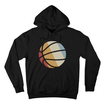 Basketball Retro Style Vintage Tall Hoodie