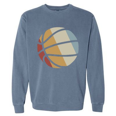 Basketball Retro Style Vintage Garment-Dyed Sweatshirt