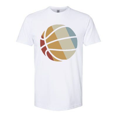 Basketball Retro Style Vintage Softstyle CVC T-Shirt