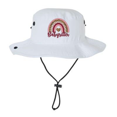 Babysitter Rainbow Sitting Sitters Funny Gift Legacy Cool Fit Booney Bucket Hat