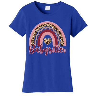 Babysitter Rainbow Sitting Sitters Gift Women's T-Shirt