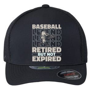 Baseballer Retired Sport Funny Gift Player Team Baseball Gift Flexfit Unipanel Trucker Cap