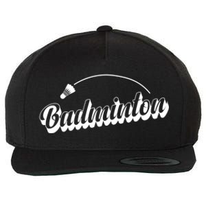 Badminton Racket Shuttlecock Sport Cute Gift Wool Snapback Cap