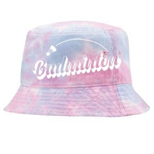 Badminton Racket Shuttlecock Sport Cute Gift Tie-Dyed Bucket Hat