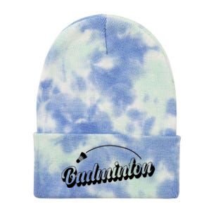 Badminton Racket Shuttlecock Sport Cute Gift Tie Dye 12in Knit Beanie