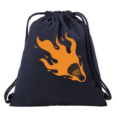 Badminton Racket Sport Shuttlecock Gift Drawstring Bag