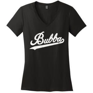 Bubba Retro Style Father’s day gift for Bubba Brother Women's V-Neck T-Shirt