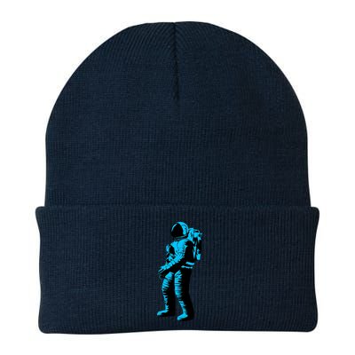 Blue Retro Space Astronaut Beanie