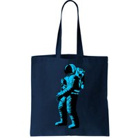 Blue Retro Space Astronaut Bag