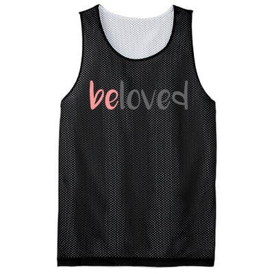 Beloved Religious Spiritual Gift Pray Inspirational Mesh Reversible Basketball Jersey Tank