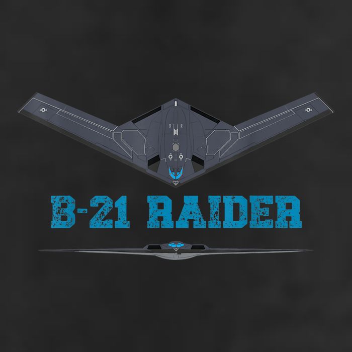 B21 Raider Stealth Bomber Aircraft; Usa Airplane Aviation 7 Panel Mesh Trucker Snapback Hat