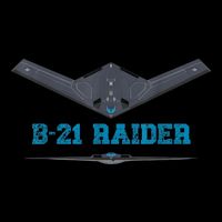B21 Raider Stealth Bomber Aircraft; Usa Airplane Aviation Bucket Hat