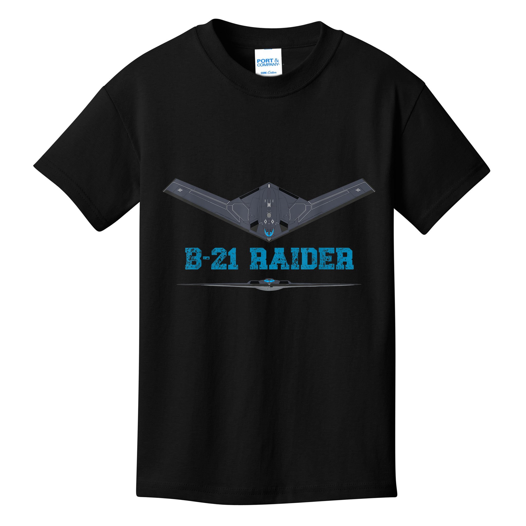 B21 Raider Stealth Bomber Aircraft; Usa Airplane Aviation Kids T-Shirt