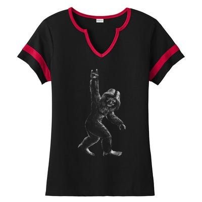 Bigfoot Rock Star Ladies Halftime Notch Neck Tee