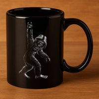 Bigfoot Rock Star 11oz C Handle Ceramic Mug