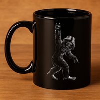 Bigfoot Rock Star 11oz C Handle Ceramic Mug