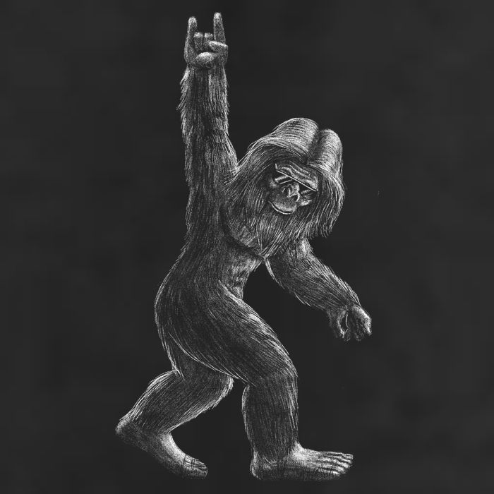 Bigfoot Rock Star 11oz C Handle Ceramic Mug