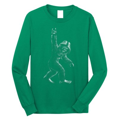 Bigfoot Rock Star Long Sleeve Shirt