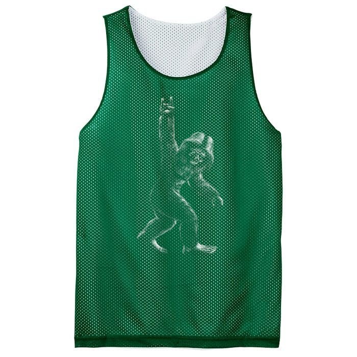 Bigfoot Rock Star Mesh Reversible Basketball Jersey Tank