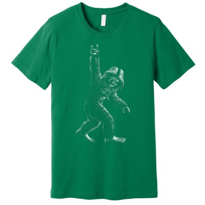 Bigfoot Rock Star Premium T-Shirt