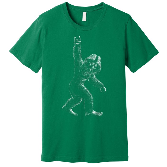 Bigfoot Rock Star Premium T-Shirt