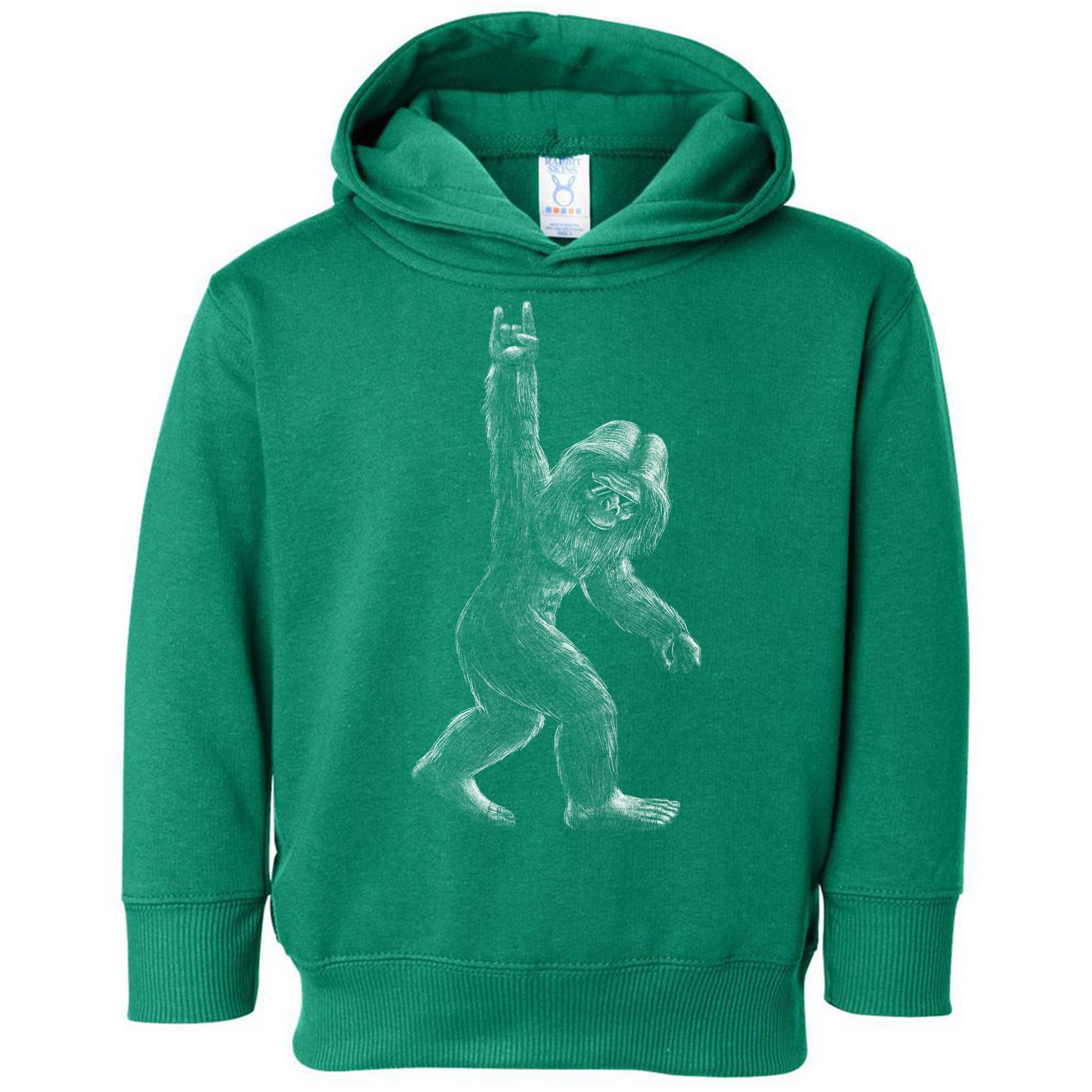 Bigfoot Rock Star Toddler Hoodie