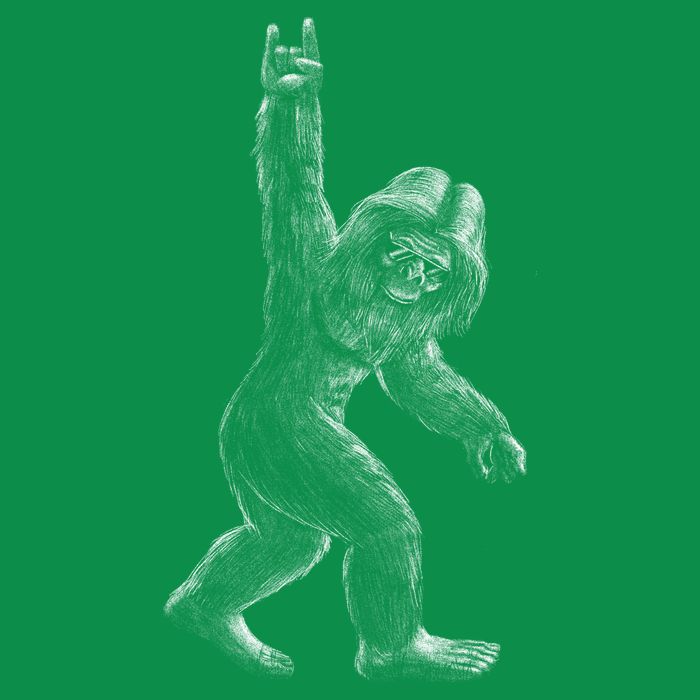 Bigfoot Rock Star Toddler Hoodie