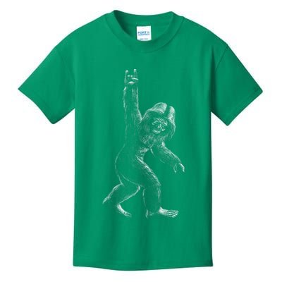 Bigfoot Rock Star Kids T-Shirt
