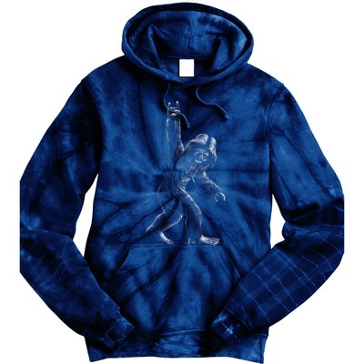 Bigfoot Rock Star Tie Dye Hoodie