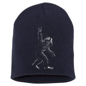 Bigfoot Rock Star Short Acrylic Beanie