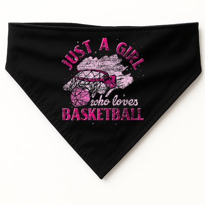 Basketball Retro Style Vintage USA-Made Doggie Bandana