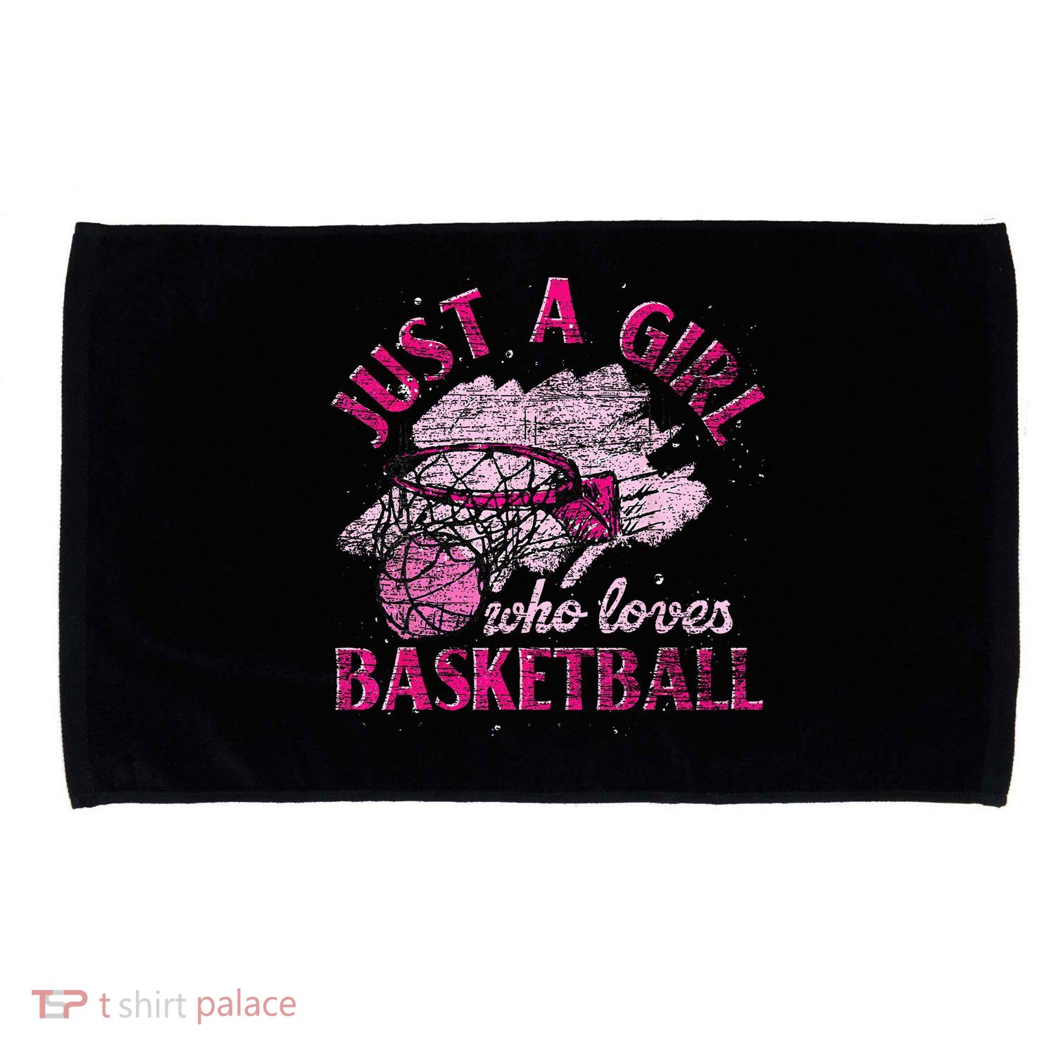Basketball Retro Style Vintage Microfiber Hand Towel