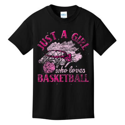 Basketball Retro Style Vintage Kids T-Shirt