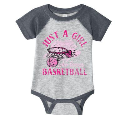 Basketball Retro Style Vintage Infant Baby Jersey Bodysuit