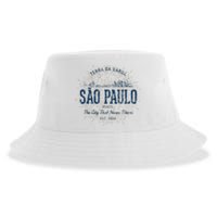 Brazil Retro Style Vintage SãO Paulo Sustainable Bucket Hat