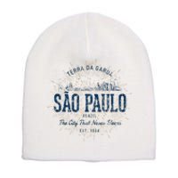 Brazil Retro Style Vintage SãO Paulo Short Acrylic Beanie