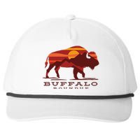 Buffalo Roundup State Park South Dakota Sunset Snapback Five-Panel Rope Hat