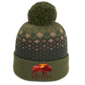 Buffalo Roundup State Park South Dakota Sunset The Baniff Cuffed Pom Beanie