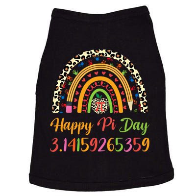 Boho Rainbow Spiral Pi Math Teacher 3 14 Happy Pi Day Great Gift Doggie Tank