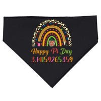 Boho Rainbow Spiral Pi Math Teacher 3 14 Happy Pi Day Great Gift USA-Made Doggie Bandana