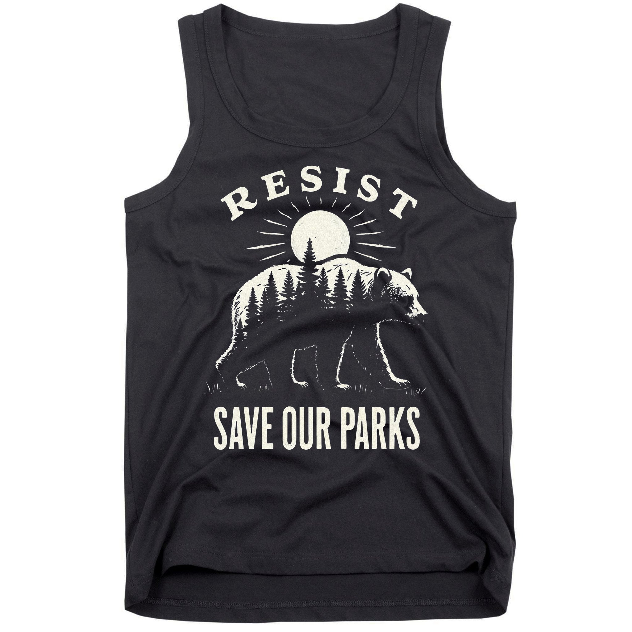 Bear Resist Save Our Parks Tank Top