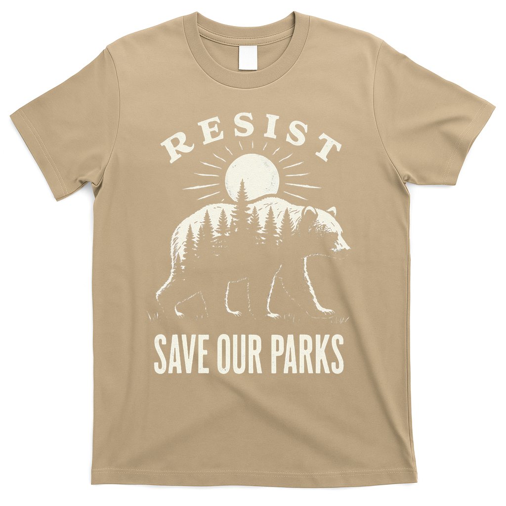 Bear Resist Save Our Parks T-Shirt